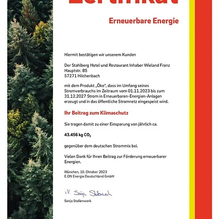 Hotel Der Stahlberg & Restaurant Hilchenbach